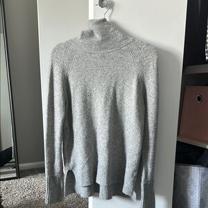 JCrew Gray Turtleneck Sweater